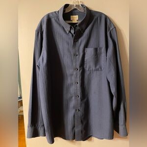 LLBean since 1912 quality guaranteed Mens 100% cotton size XL- REG blue